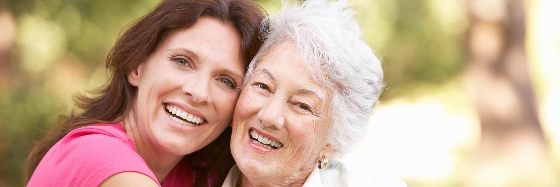 Ladies with perfect teeth in Winning Smiles