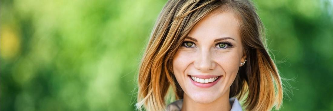 Woman smiling | Dentist Fontana CA