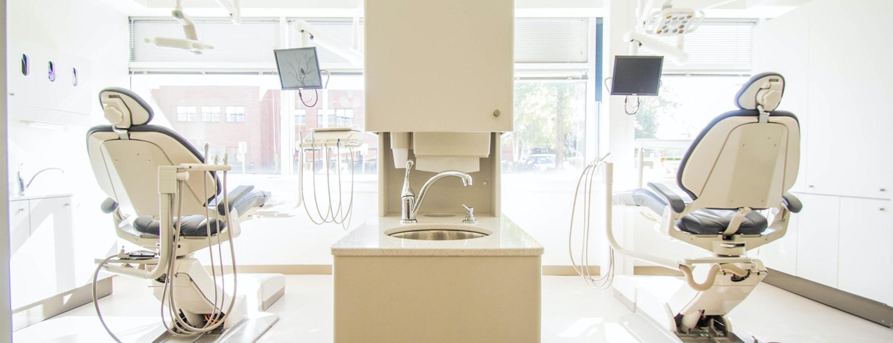 Treatment room at Fontana dental office