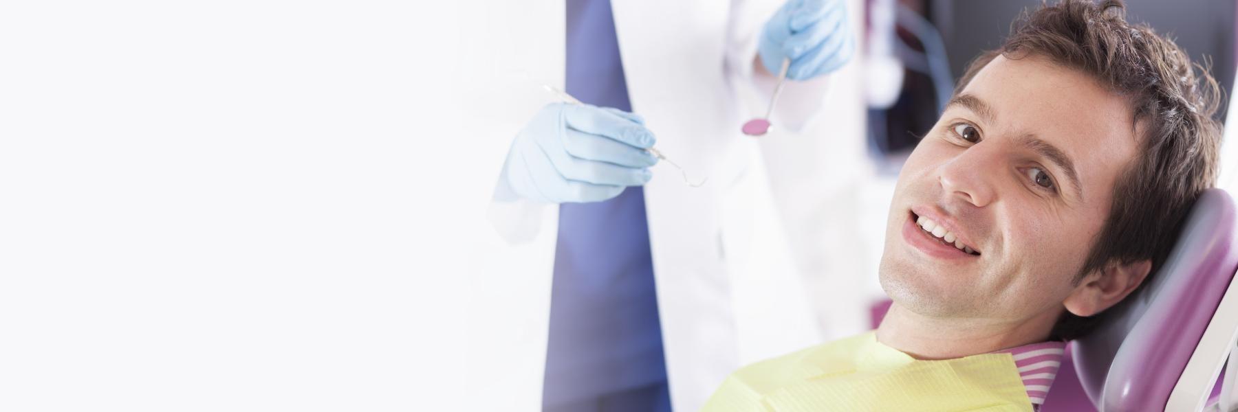 Man in dental chair | Dentist Fontana CA