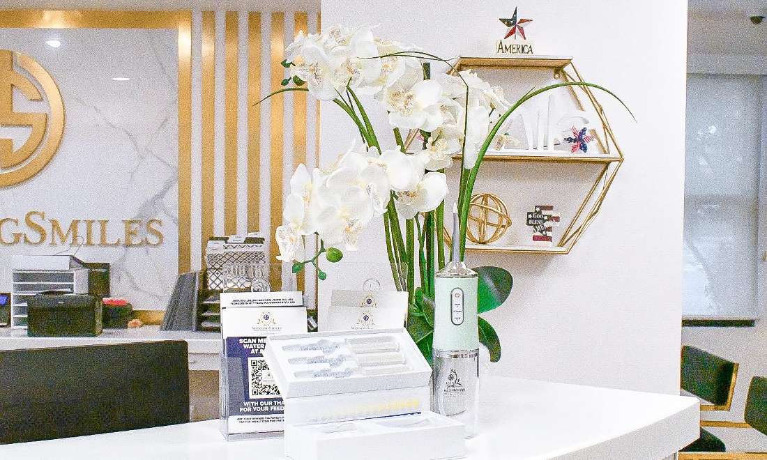 Office Decorations at winningsmiles custom dentistry & implant center, fontana ca